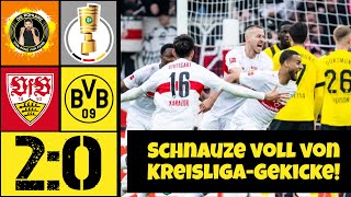 VfB Stuttgart vs. Borussia Dortmund (2-0) | REALTALK - JETZT muss GEHANDELT werden! 🤬🤯 | Das Fazit!