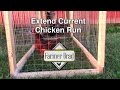 DIY: Extend Current Chicken Run DIY: Extend Current Chicken Run