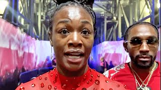 "I never thought I'd see that!" Claressa Shields CALLS OUT Charlo for performance against Canelo!