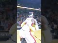 LeBron Tackles Fan After Half-Court Shot 😂 #shorts