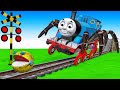 【踏切アニメ】あぶない電車 6 TRAIN Crossing 🚦 Fumikiri 3D Railroad Crossing Animation #1