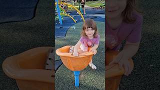 Adorable baby Abbie in the playground. #shorts #adorablebaby #2.8y.o