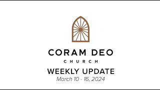 Weekly Update: March 10 - 16, 2024