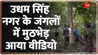 Breaking News: उधम सिंह नगर के जंगलों में मुठभेड़, आया वीडियो | Udham Singh Nagar Encounter Video