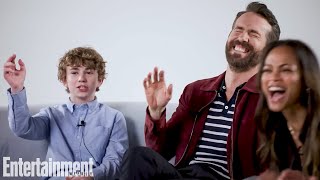 'Percy Jackson's Walker Scobell Recites Ryan Reynolds' R-Rated 'Deadpool' Speech