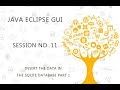 JAVA ECLIPSE GUI TUTORIAL   11   INSERT THE DATA IN THE SQLITE DATABASE PART 1