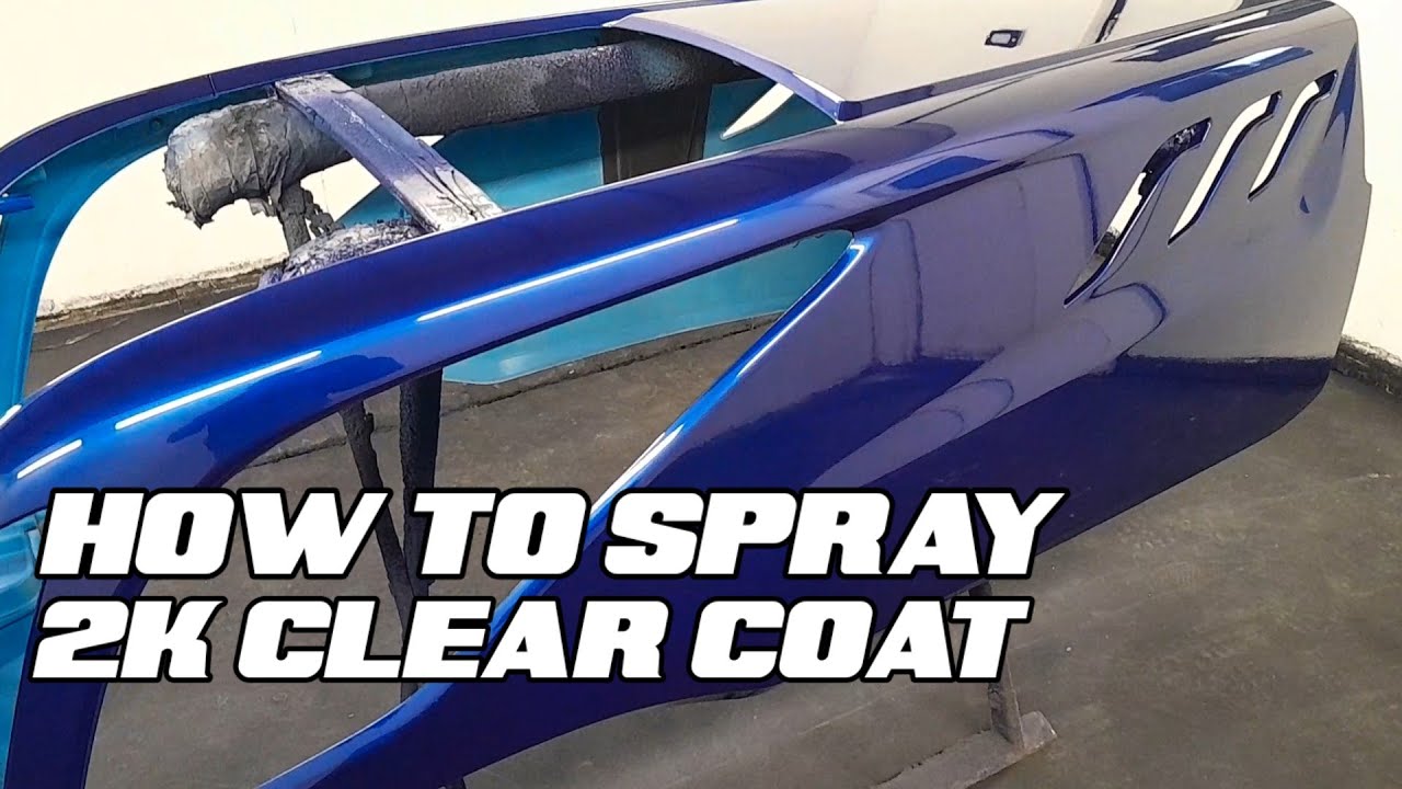 Step By Step On How To Spray 2k Clear Coat Youtube