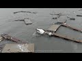 Drone Footage Captures Aftermath of Storm Emma Damage in Holyhead Marina