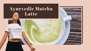 Ashwagandha {Matcha} Latte for Vata Season