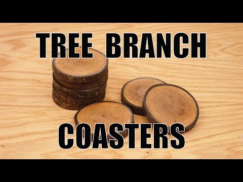 How To Make Coasters from a Tree Branch How To Make Coasters from a Tree Branch