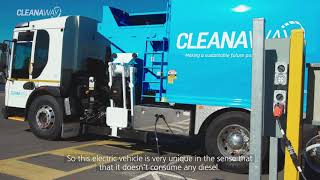 Zero emissions electric collections fleet