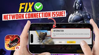 How to solve free fire poor network connection on iPhone  | Solve Free Fire Network Problems