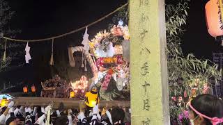 R4 富嶋神社秋季祭礼苅屋屋台宮出し