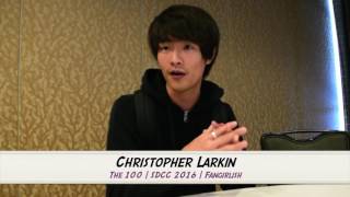 THE 100 SDCC 2016 Interview: Christopher Larkin