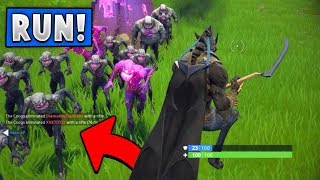 leading a cube monster army into player s battles fortnite - cube monsters fortnite