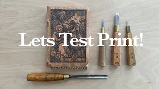 Dürer Meets Japanese Woodblock Printing: Test Printing #mokuhanga #woodcut #printmaking