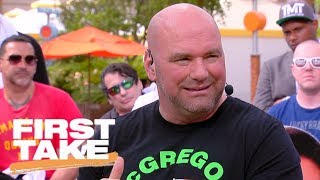 Dana White breaks down how UFC's Conor McGregor could beat Mayweather | First Take | ESPN