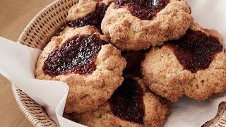 고소하고 바삭한 스콘 반죽 비법이 궁금하시다면?! '라즈베리쨈 버터 밀크 스콘' 레시피 Scone Recipe