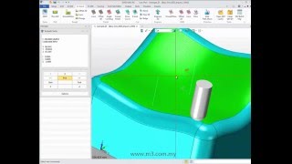 0080_ZW3D CAM 3X Milling - Finishing Offset 3D