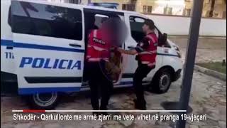 Me automatik ne makine, arrestohet 19-vjecari