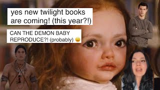 NEW TWILIGHT BOOKS THIS YEAR?! everything we know & why renasberry probably can (& will) have kids 😩