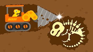 Dinosaur Digger 3 - The Truck Kids Game - Play Fun Dinosaur Digger Game For Kids