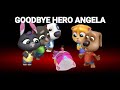 GOODBYE HERO ANGELA - My Talking Tom Friends - Talking Tom Hero Dash 160624 #1