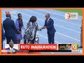 Cleopas Dlamini Prime Minister of Eswatini arrives at Kasarani Stadium for Inauguration ceremony