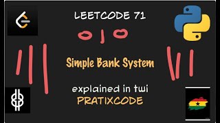 Simplify Path - Leetcode 71 - Python - Twi