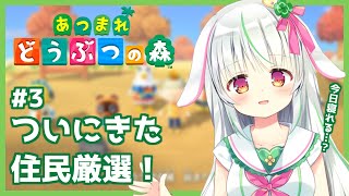 【あつ森】ついに住民厳選！この島にはかわいい子しか入れません。【新人Vtuber/ハコネクト】