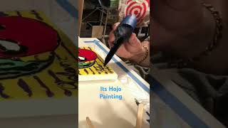 Its hojo painting, flow cup painting #art #painting #artist