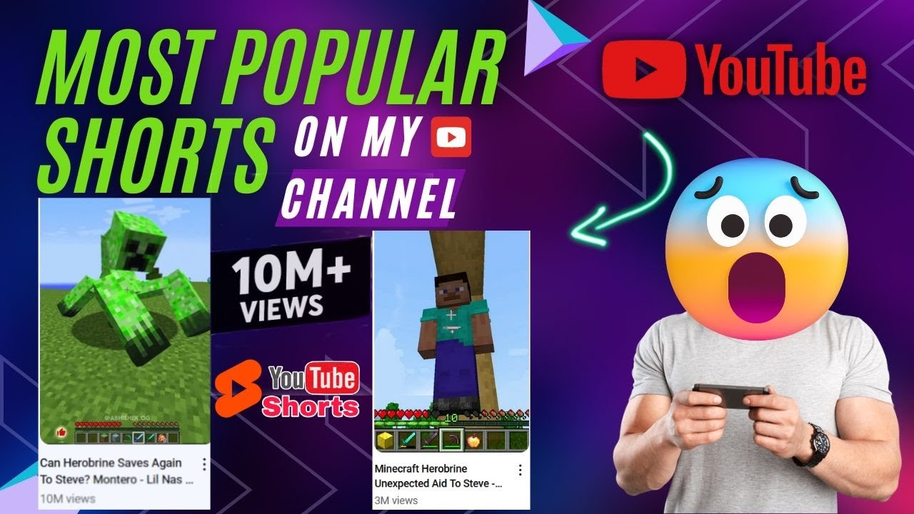 Most Viewed Minecraft Shorts On My Channel Abhishek Og Youtube