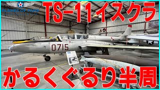 ポーランドが開発したCOIN機　PZL TS 11 イスクラ　かるく半周