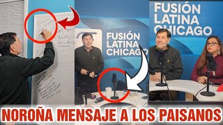 NOROÑA ROSPONDIO TODO! INVITADO ESPECIAL EN FUSION LATINA CHICAGO!