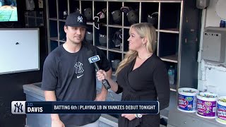 J.D. Davis discusses joining Yankees