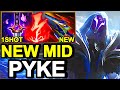 WILD RIFT CHINA PYKE MID - 26KILL NEW ONE SHOT PYKE BUILD RUNES - WILD RIFT HANDCAM GAMEPLAY