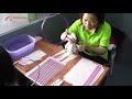 whizz brand, badminton racket factory video