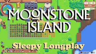 Moonstone Island Longplay 🎈 Spring Year 1 🌱 Exploring \u0026 Making New Friends (No Commentary 🙊)