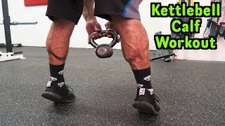 Intense 5 Minute Kettlebell Calf Workout