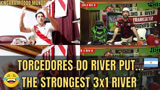 Reação Dos Torcedores Do River Em: THE STRONGEST 3x1 RIVER #libertadores