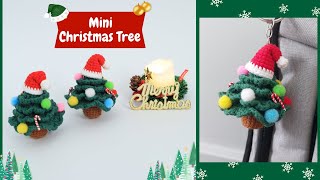 Crochet a Mini Christmas Tree 🎄- Crochet Christmas Ornaments | NHÀ LEN