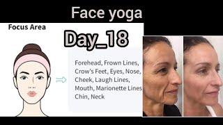 Day-17 Face exercises to lose face fat | face yoga| slimmer face yoga