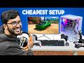 MAKING THE ULTIMATE CHEAPEST GAMING SETUP (WITH CHEAP RACING WHEEL, PS5, XBOX, PC, JOYSTICK)