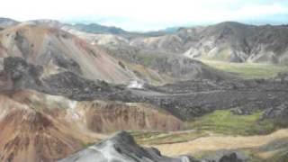 Blahnukur (view from the top), Landmannalaugar, South Iceland