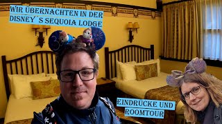 Unsere Übernachtung im Hotel Disney's Sequoia Lodge - Disneyland Paris 11-2022 (4K) | FreuZeitPark