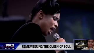 WATCH!! Jennifer Hudson performs 'Amazing Grace' at Aretha Franklin's funeral