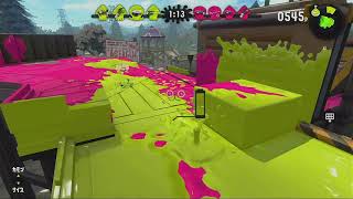 【スプラトゥーン2 (Splatoon 2)】ナワバリバトル (Turf war) モンガラキャンプ場 (Camp Triggerfish) スプラマニューバー