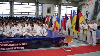 European Championship of Kyokushin karate in Germany