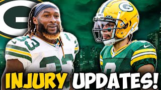 Packers Vs Lions Final Injury Report! Christian Watson, Aaron Jones