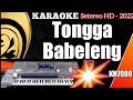 KARAOKE MINANG TONGGA BABELENG -NADA CEWEK (SETEREO KN7000 ALJES)